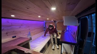 Vauxhall Vivaro Camper Van Conversion - Episode 11 - Carpet, Draws &amp; Kitchen!