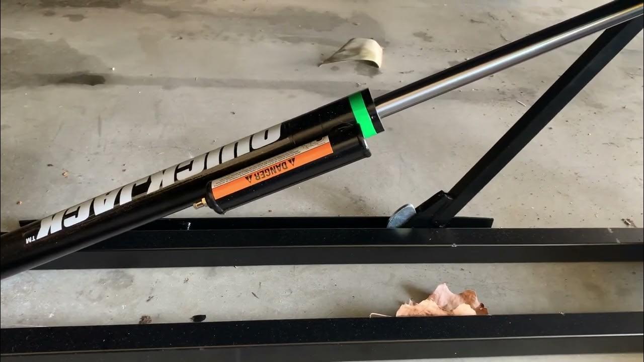 How to lift a Porsche Cayenne with a quick jack YouTube