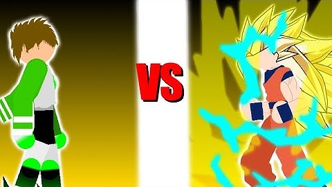 BEN 10 (GXVERSE) VS GOKU PART01(STICK NODES)