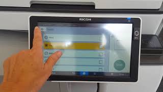 Ricoh internal finisher - stapling