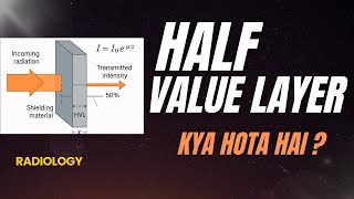 Half Value layer || Radiography || Hindi