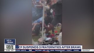 Famous 3 fraternities suspended after video shows massive brawl at UCF tailgate Wealth