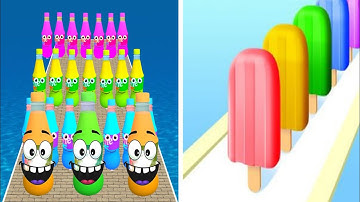 Juice Run vs Bakery Stack – All Levels Gameplay | Mobile Game Challenge 2025 | Funny Gameplay