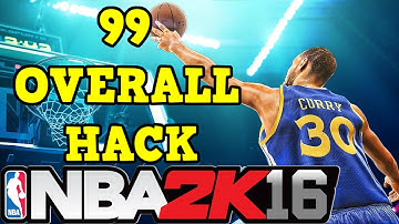 NBA 2K16 PC 99 OVERALL HACK!!!
