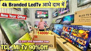 MI & TCL के Tv पर Upto 90% Off / Cheapest led tv market in delhi | led tv wholesale market in delhi