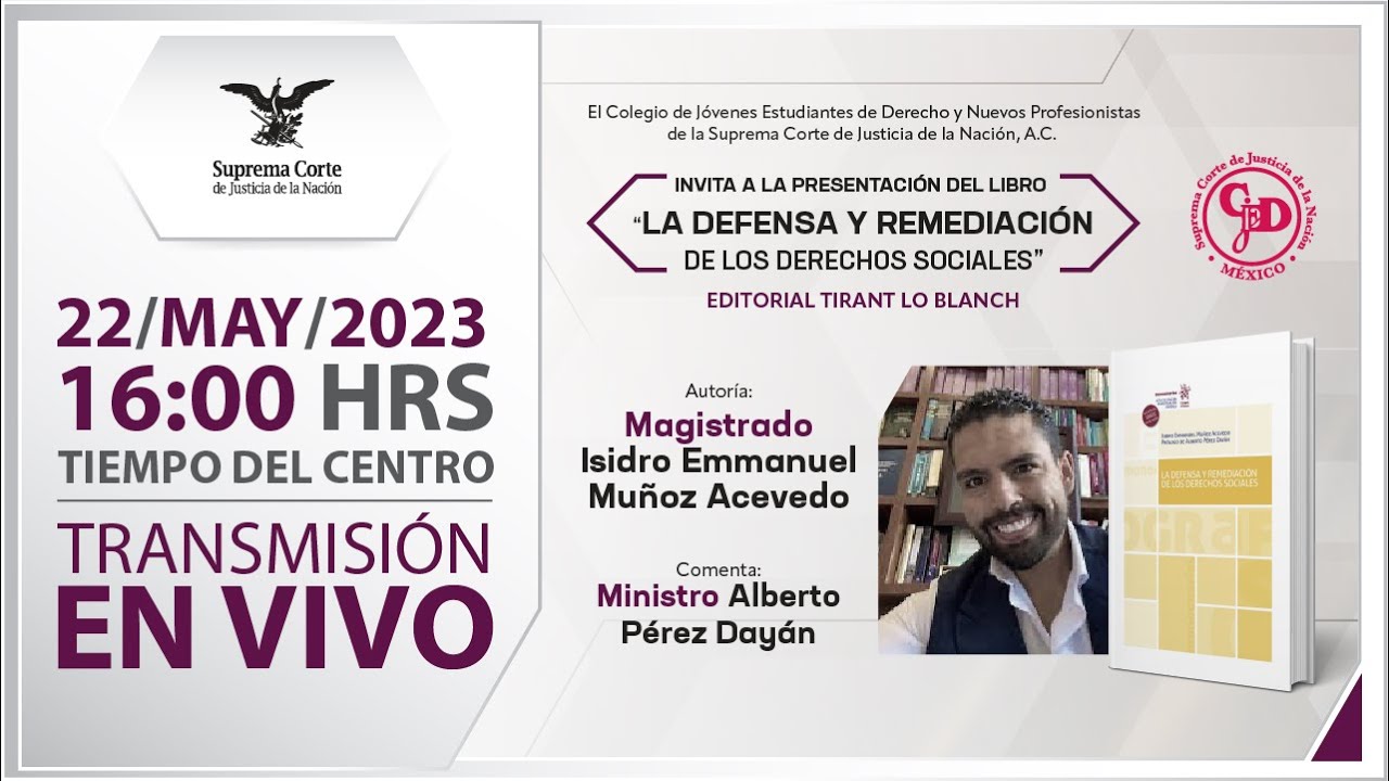📚 Presentación del Libro "La Defensa y Remediación de los derechos ...