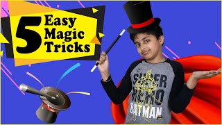 5 Easy Magic Tricks Kids Can Do  सबसे आसान जादू सीखे 5 Min में | Magician's Secret Revealed
