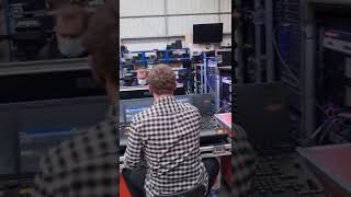 Our team prepping a fleet of RoboSpotTM systems for the BRITs 2022 nominations #negearthlights
