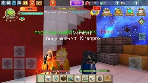 Lucky block skywars GamePlay 2 with (DragonkillerYT BG)