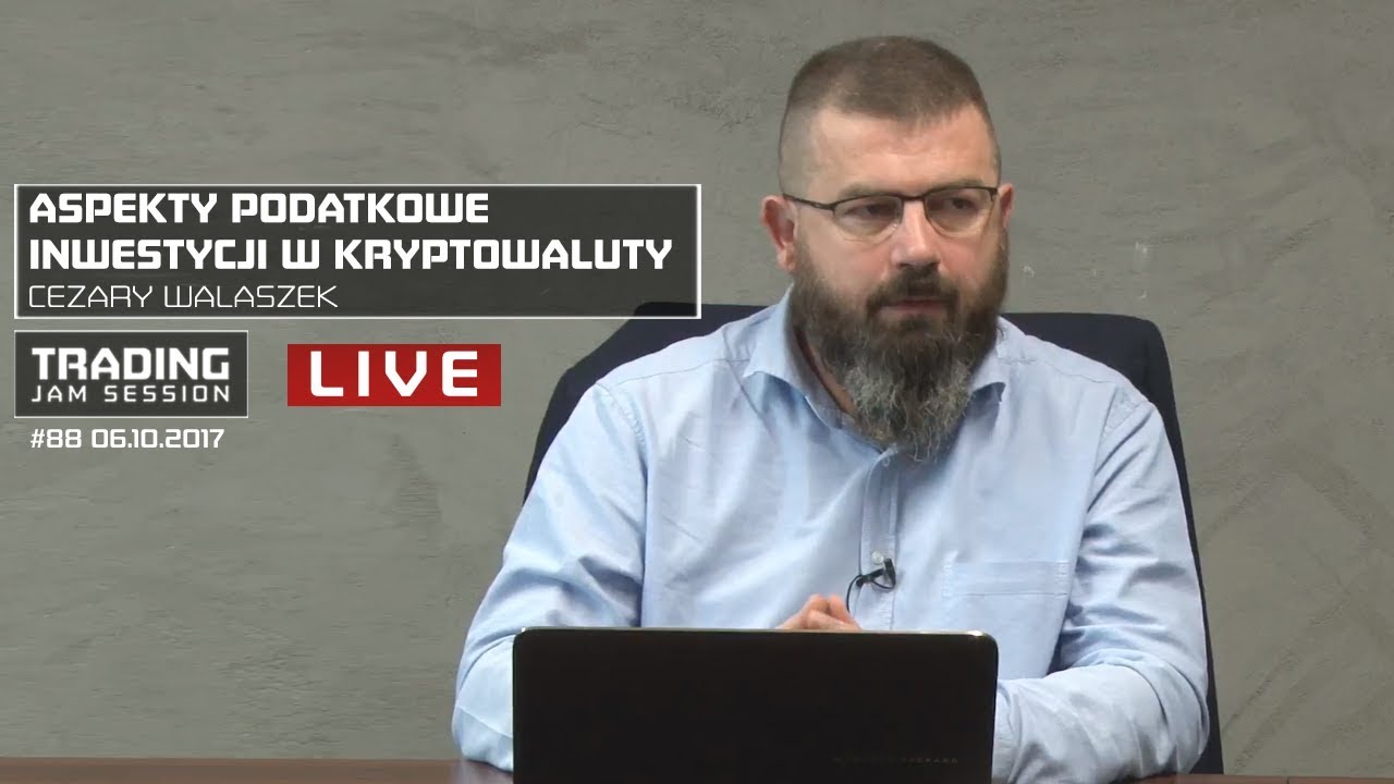Aspekty podatkowe inwestycji w kryptowaluty, Cezary Walaszek, #88 TJS trading screen