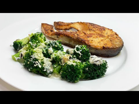 Брокколи с сыром в духовке. Гарнир из брокколи
