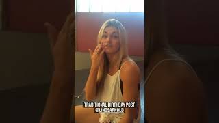 Lindsay Arnold says what her D*ck size is