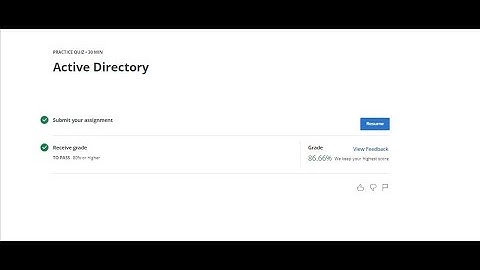 Active Directory+Directory Services Week4_System Administration& IT Infrastructure Services_COURSERA