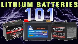 The SHOCKING Facts About Lithium | Lithium Batteries 101  Motorcycle, ATV & UTV