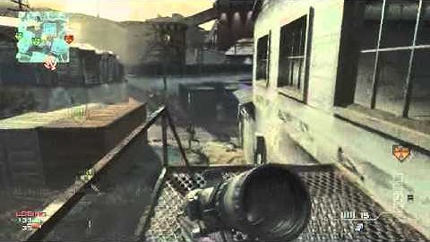 Modern Warfare 3: 36 Throwing Knife QS kill