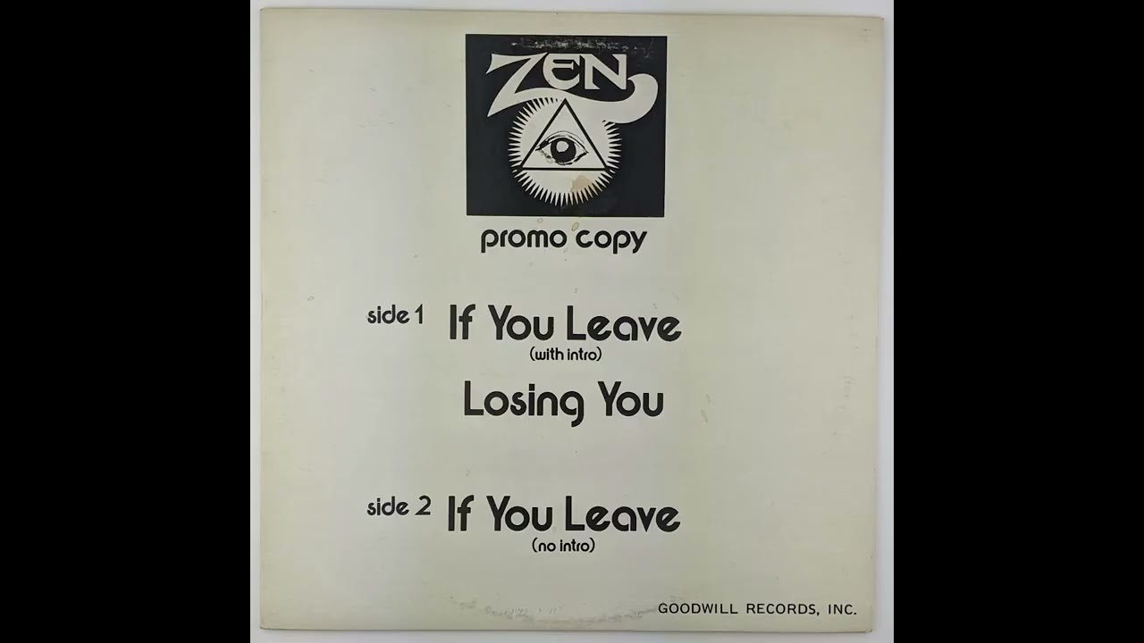 Zen - Losing You (1982 private press soft rock from upstate New