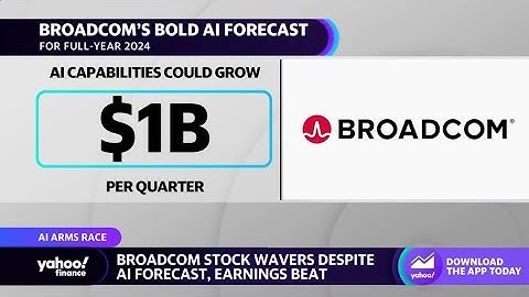 Broadcom shares waver despite AI forecast