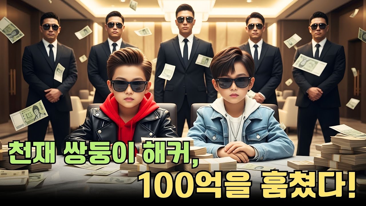 천재 쌍둥이 해커 형제가 100억을 빼앗았다…알고 보니 버려진 CEO의 자식이었다.