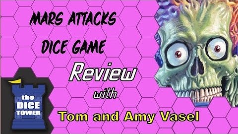 Mars Attacks: Dice Game - with the Vasel Girls