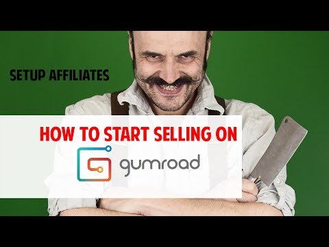 Start selling on Gumroad how to setup Affiliates 6