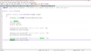 Java Tutorial(discussion)  scanner class,class,object,constructor ,encapsulation(set,get) part-2