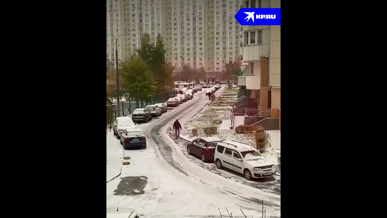 В Москве и Подмосковье выпал снег