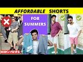 4 affordable shorts for men  summer outfit ideas 2024 with mens shorts  beyourbest fashion hindi