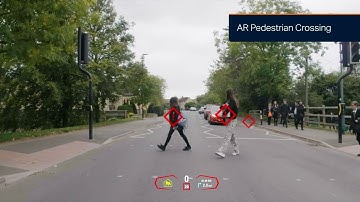 Envisics Augmented-Reality Heads Up Display (AR-HUD) Automobile Demo D