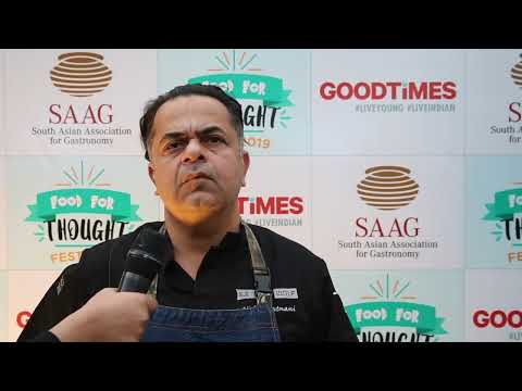 Cooking Masterclass by Celebrity @ChefVickyRatnani at @foodforthoughtfest4295 2019 ! #shorts