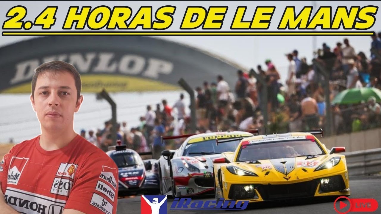 🔴DESAFIO NO IRACING 2.4 HORAS DE LE MANS ❗aula❗treinamento