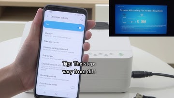 How to mirror an Android phone to VANKYO Leisure 470 Projector via an ORIGINAL USB cable?
