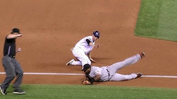 SF@COL: LeMahieu aggressively swipes third in sixth