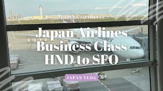 Japan Airlines Business Class | Boeing 777300 | HND to SFO