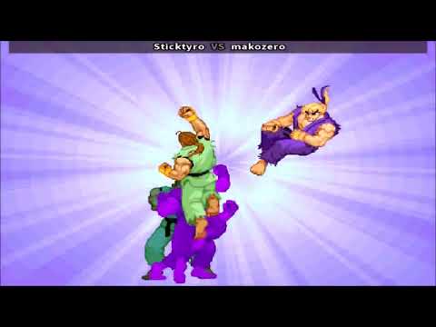 Fightcade 👊 Street Fighter Alpha 3 👊🏽 Sticktyro 🇺🇸 Vs Makozero 🇨🇦