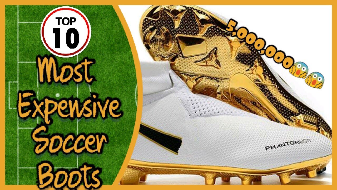 Top 10 Most Expensive Football (soccer) Boots 