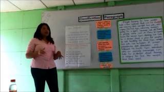 Classification Paragraph