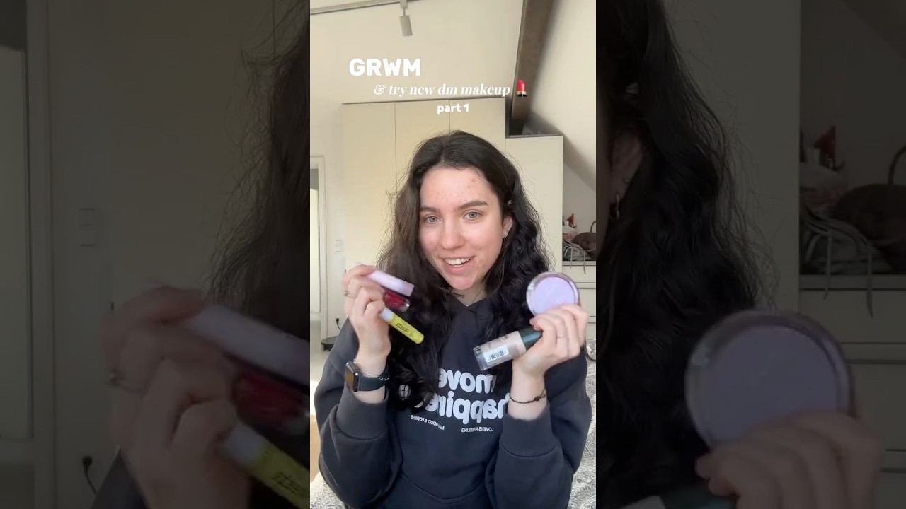 let’s try some new makeup! ✨ part 1 #grwm #makeup #skincare #beauty #getreadywithme