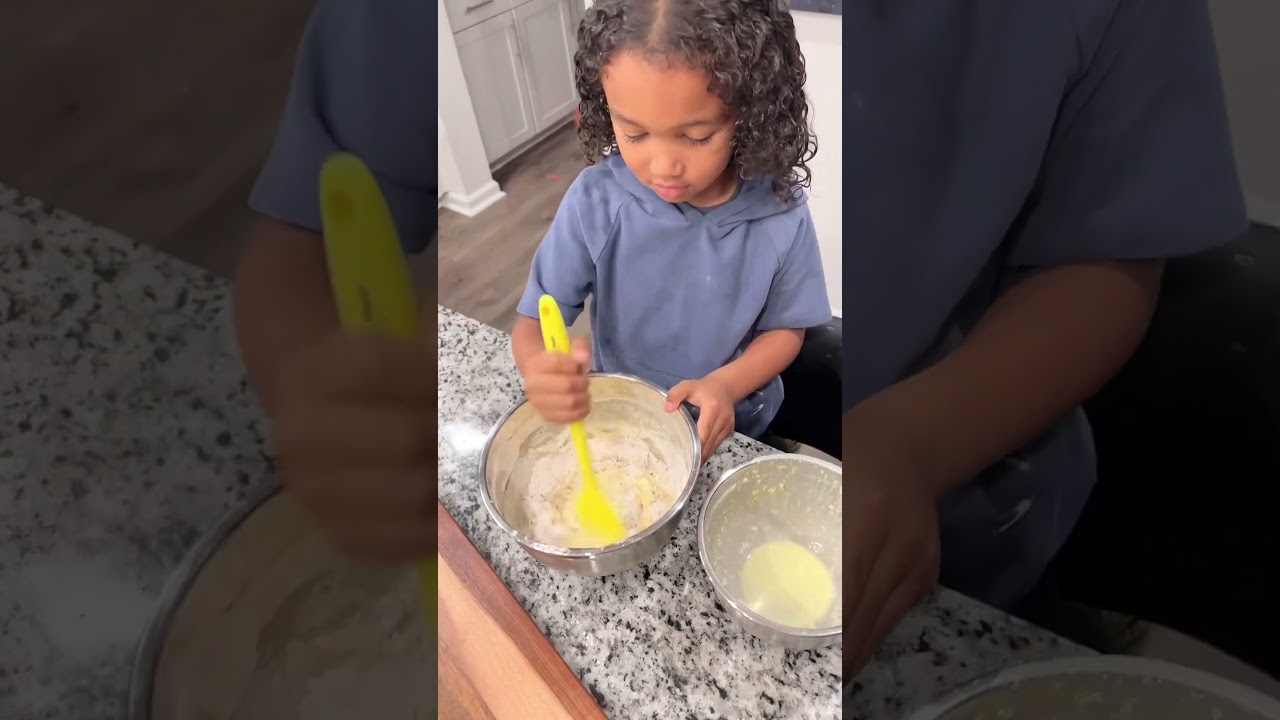 DONUTS ❤️ Maddox made donuts with his box from the 