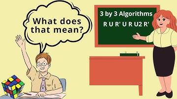 How to Learn 3 by 3 Notation in 3 Minutes