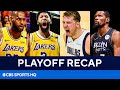 Anthony Davis, Luka Doncic, Kevin Durant have huge games [Full NBA Playoffs Recap] | CBS Sports HQ