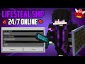 New public lifesteal smp   for pojav x mcpe   best lifesteal server  247 always online
