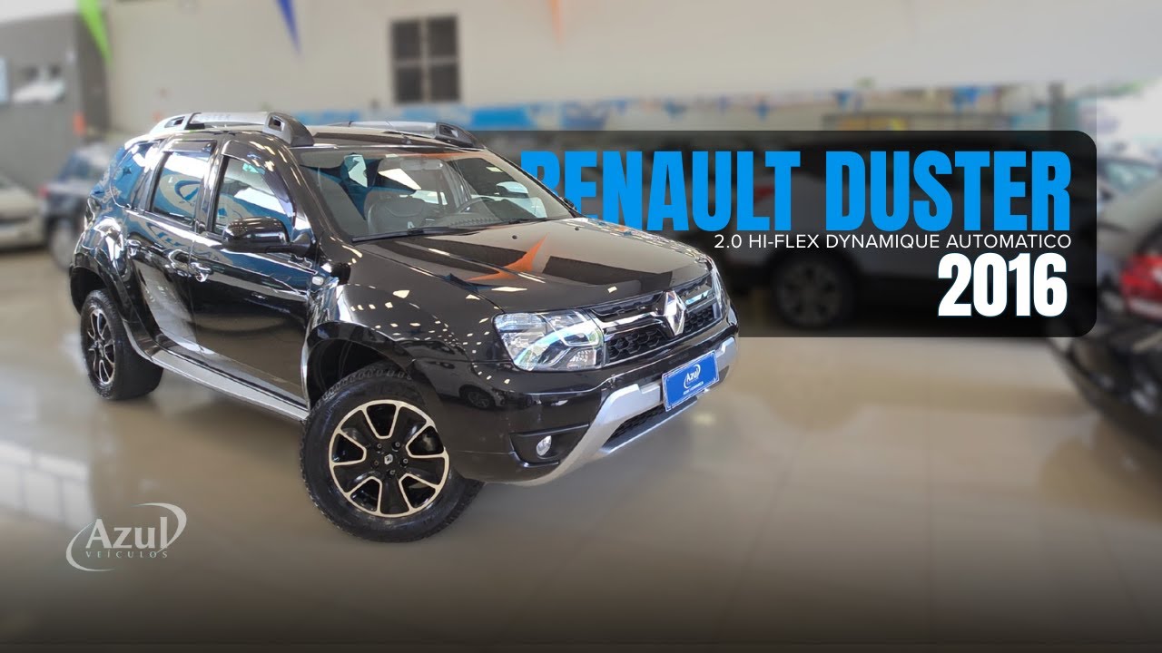 RENAULT DUSTER 2.0 HI-FLEX DYNAMIQUE AUTOMATICO 2016