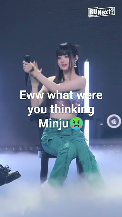 Girlie thought she ate🤢 #runext #illit #minju #idontcare #cringe #kpop
