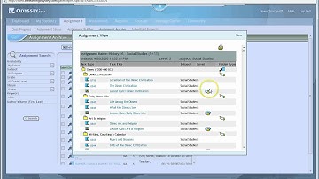Compass Learning Odyssey 2011 - 07 - Assigning "Assignments" from the Assignment Archive
