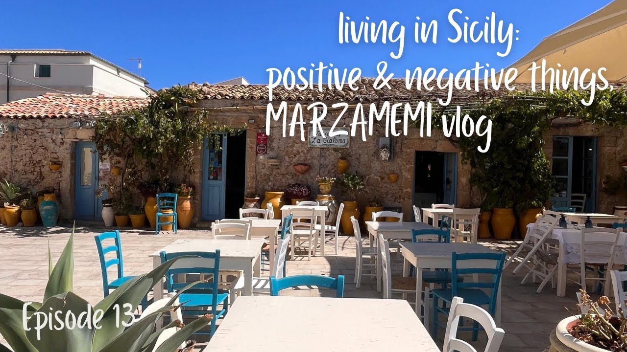 Sicily: good & bad. Marzamemi vlog, episode 13