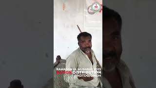 IFTA Ramadan RATION DISTRIBUTION in collaboration with KHOJA (PIRHAI)  (KPSIAJ) KotDG, Sindh
