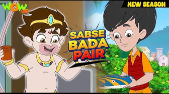 Sabse Bada Pair Selfie with Bajrangi Full Episode Season 01 Animation kids WowKidz Selfie45