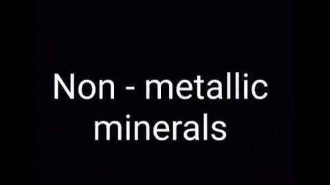 Our Mineral Resources Part 2 | Non-Metallic Minerals | Social Studies Class 4 | Education Hub
