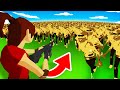 1 SUPER UNIT vs 1,000,000,000 ZOMBIES (Funny Swarmz Gameplay)