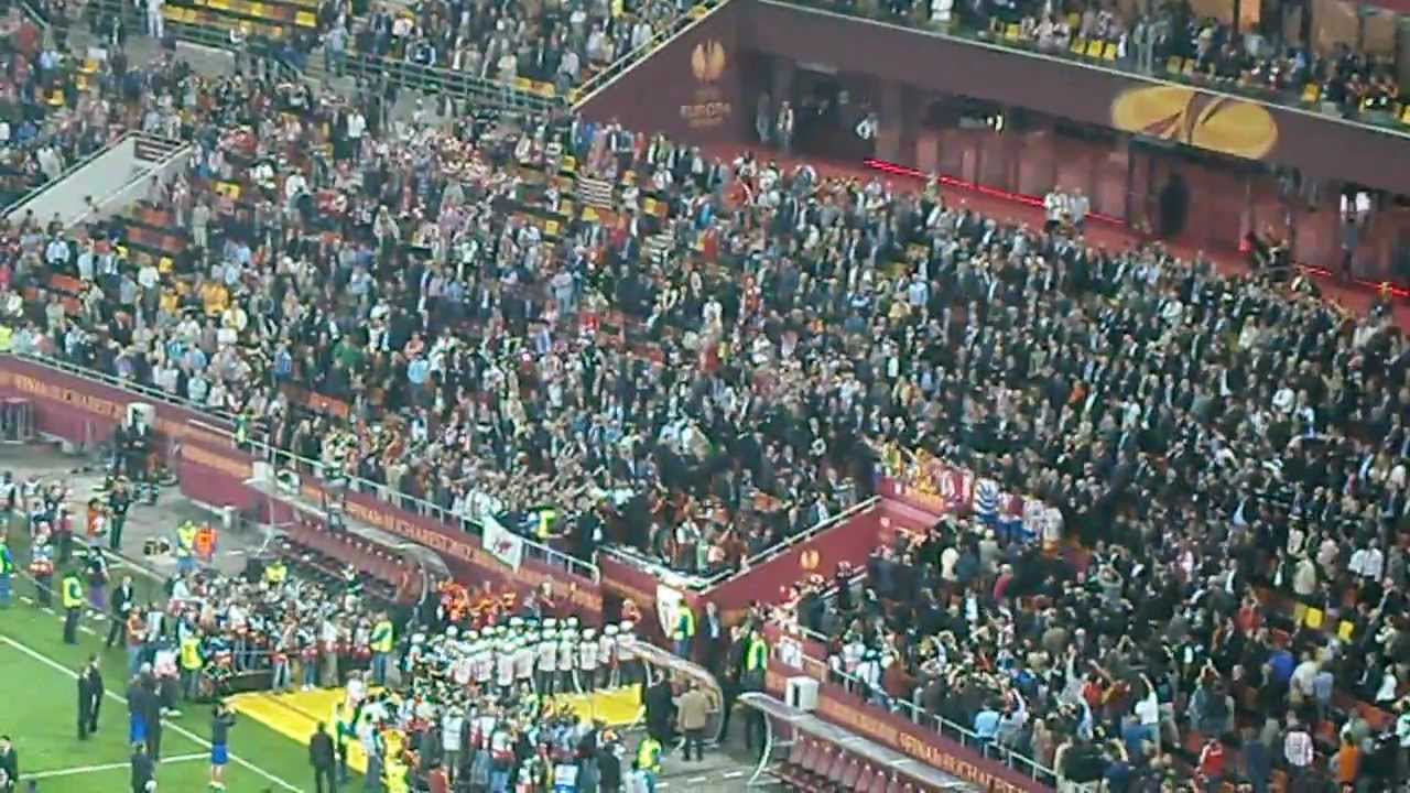 2012 Europa League Final - Ceremony of the trophy